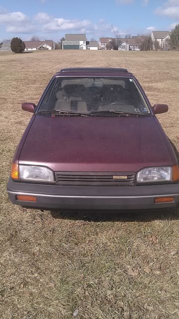 Mazda 323. NO RESERVE. RAN PRIOR TO STORAGE 1988 Mazda 323