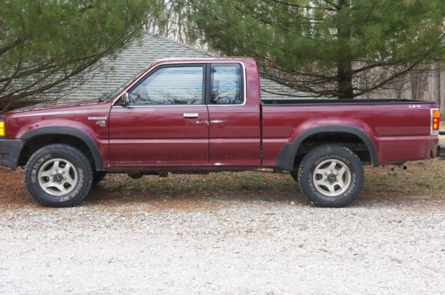 Mazda B2600i 4x4 truck 1992 Mazda B-Series Pickups