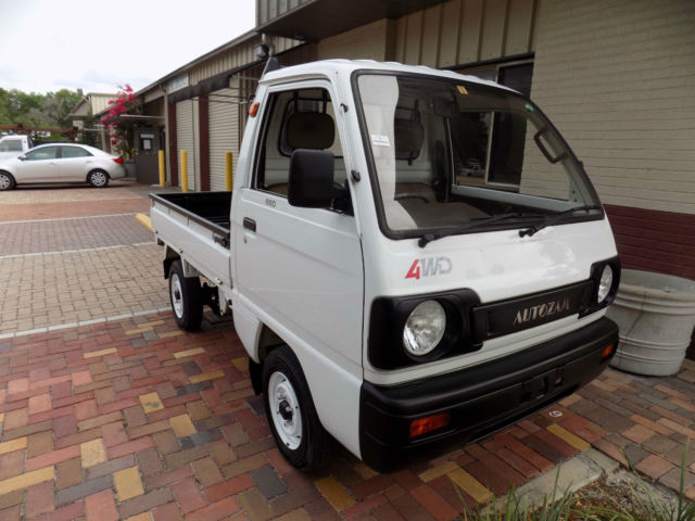 MAZDA KEI MINI TRUCK PICKUP BEDLINER ATV UTV FARMERS HANTERS CAMPERS BEACH GOLF 1990 Mazda SCRUM KEI PICKUP MINI TRUCK ATV UTV 4WD 4X4 2D