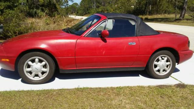 MAZDA MIATA NA 1.6 ☆ 2 OWNER ☆ 109K ☆ ALL ORIGINAL ☆ NEEDS NOTHING ☆ RED & BLACK 1992 Mazda MX-5 Miata BASE