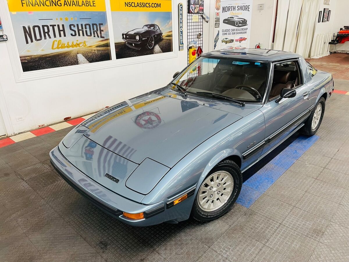 Mazda RX-7 Blue-Metallic with 116,917 Miles, for sale! 1985 Mazda RX-7 - GSL SE - ONE OWNER - VERY CLEAN -SEE VIDEO