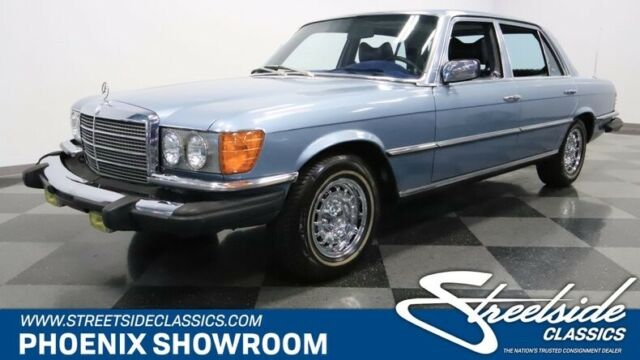 MB 450 SEL Blue V8 Auto Classic Vintage Collector German Luxury Original Sedan B 1979 Mercedes-Benz 400-Series --