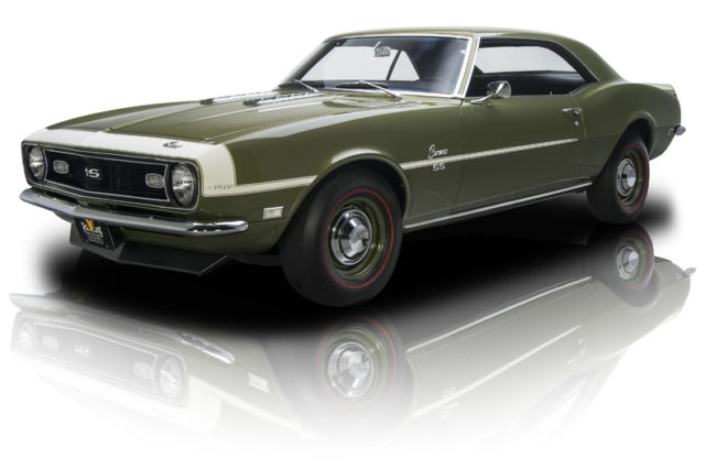 MCACN Concours Gold Camaro SS L78 396/375 HP V8 M22 Rock Crusher 4 Speed 1968 Chevrolet Camaro SS