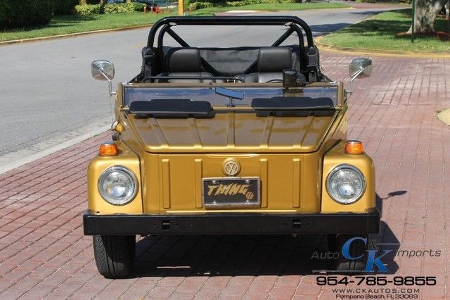 1974 Volkswagen Thing CONVERTIBLE RARE!-NUT & BOLT RESTORED-PIRELLI TIRES-PRISTINE! - photo 2