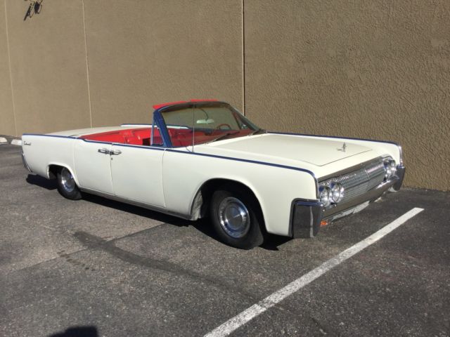 Mechanically sound suicide door convertible, either daily driver or show car! 1963 Lincoln Continental Convertible
