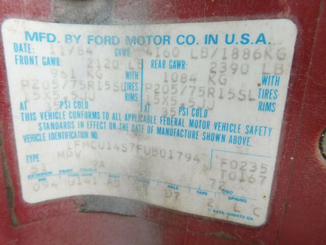 1985 Ford Bronco 4wd project - photo 5