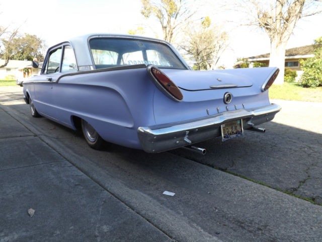 Merc I6 Auto Trans Kustom Bomb Hot Rat Rod Lowrider No Reserve!!! 1960 Mercury Comet Edsel Rare Purple Mild Custom Lowered