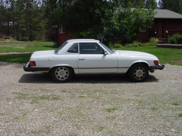 MERCCEDES 450 SL 1977 CONVERTIBLE 100K MILES REAL NICE SHAPE 1977 Mercedes-Benz 400-Series
