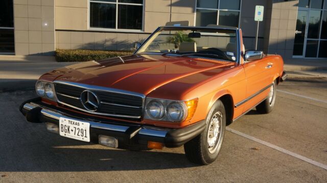 Mercedes 1980 450 SL both tops, like new, BID NOW! 1980 Mercedes-Benz SL-Class parchment leather/and vinyl