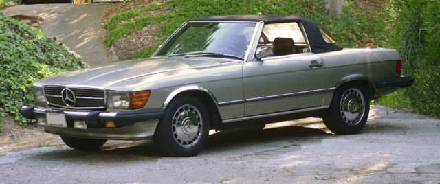 1987 Mercedes-Benz SL-Class Black - photo 3