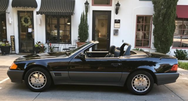 Mercedes 1992 300sl rare find no paint work, power top works, cold Ac no issues 1992 Mercedes-Benz SL-Class