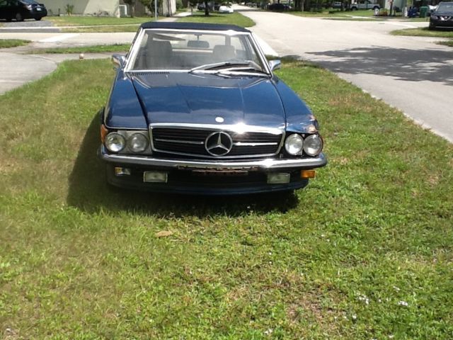Mercedes 280SL 1980 for restoration 5speed manuel 1982 Mercedes-Benz SL-Class