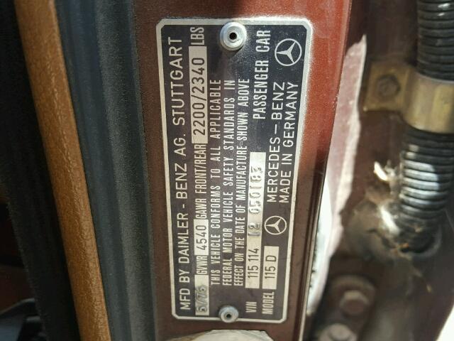 1976 Mercedes-Benz 300-Series -- - photo 10