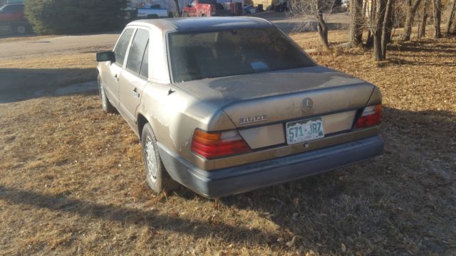 Mercedes 300E-NOT running 1988 Mercedes-Benz 300-Series