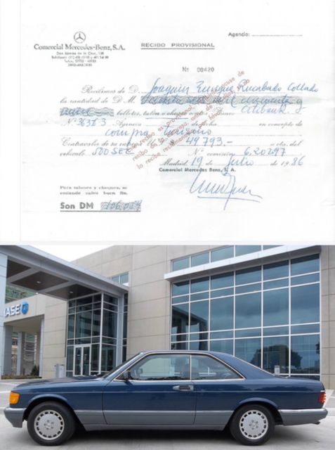 1986 Mercedes-Benz 500-Series