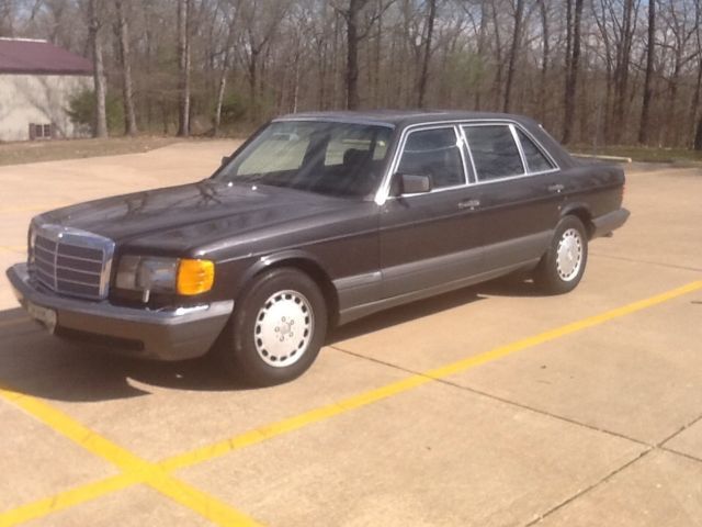 MERCEDES 560 SEL, GOOD STRONG RUNNING CAR, DRIVE IT HOME, HAS HISTORY, NO RESERV 1989 Mercedes-Benz 500-Series