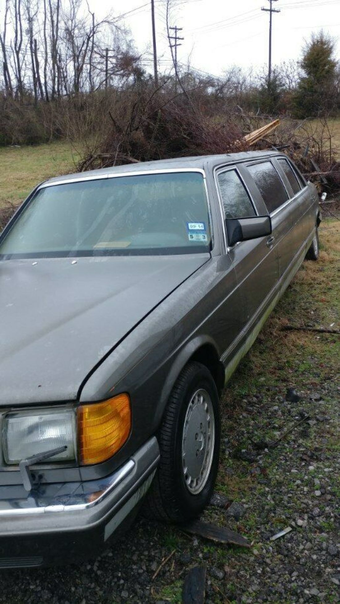 Mercedes 560 SEL Limousine limo 1990 Mercedes-Benz S-Class