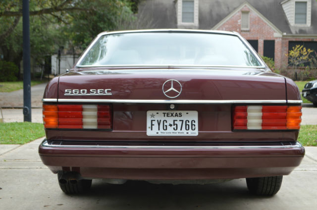 1990 Mercedes-Benz 500-Series 560 sec CARB/BAR certified - photo 8