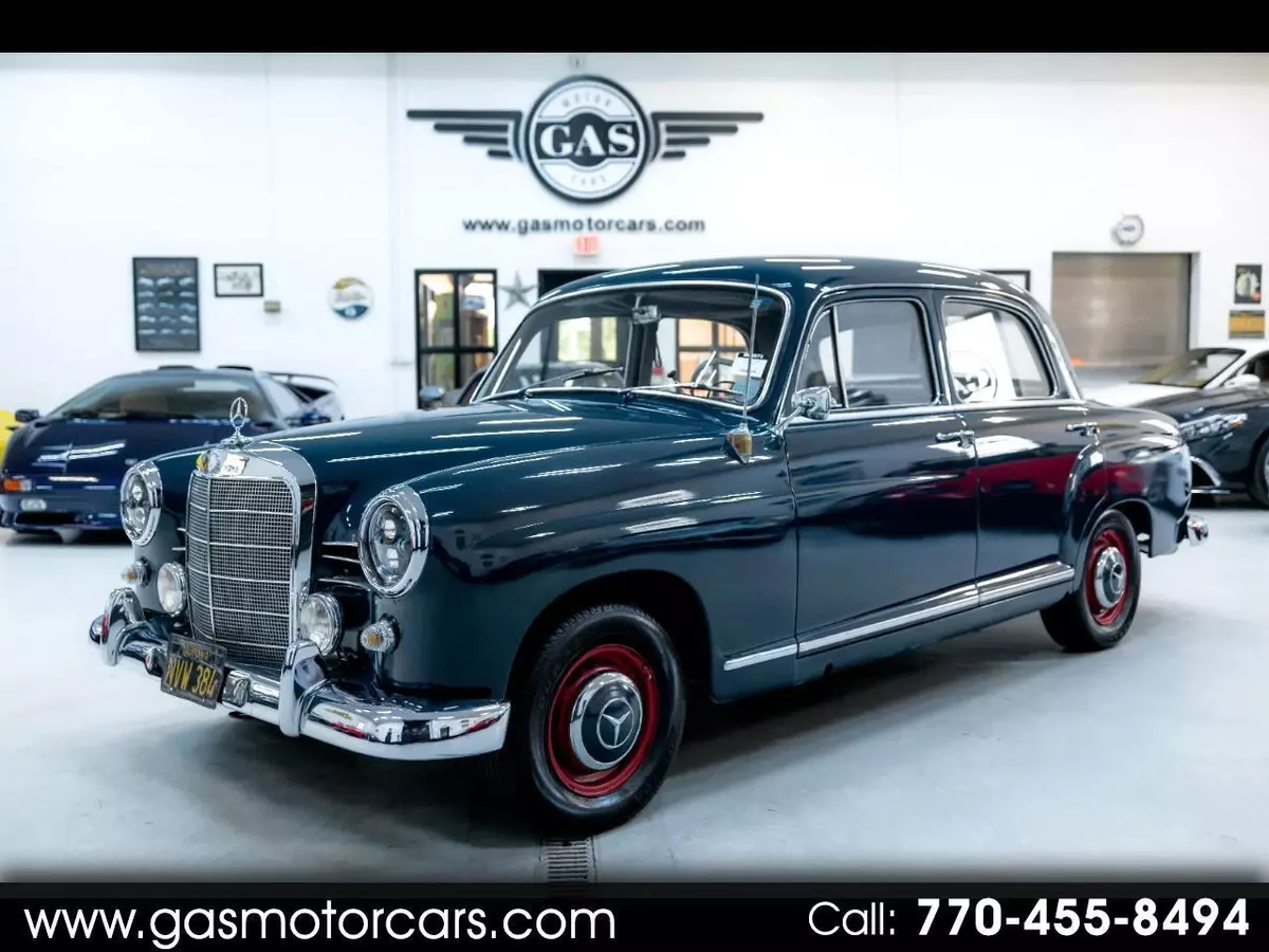 Mercedes-Benz 190 Blue with 66469 Miles, for sale! 1961 Mercedes-Benz 190 Sedan