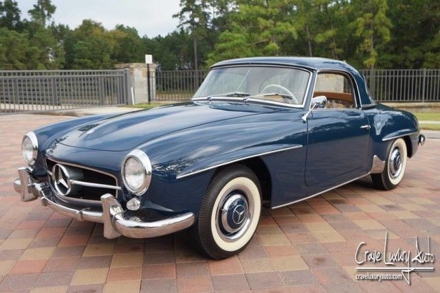 Mercedes Benz 190SL restored concourse level Crave Luxury Auto 281-651-2101 1962 Mercedes-Benz 190-Series