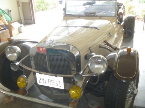 1937 Replica/Kit Makes mercedes benz SSK Gazelle - photo 4