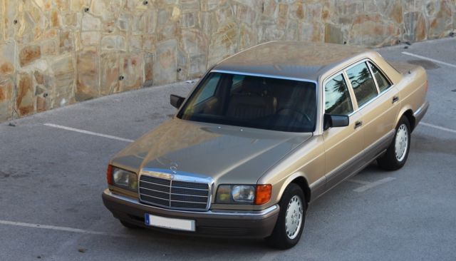 MERCEDES BENZ 1987 W126 300 SEL original 44.100 Kms 1980 Mercedes-Benz S-Class 300 SEL