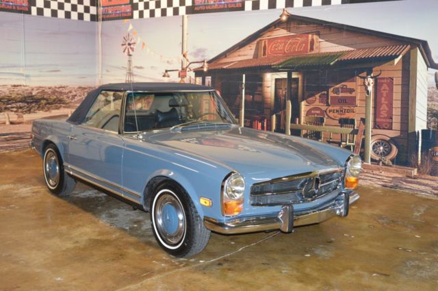 MERCEDES-BENZ 280 SL BEAUTIFUL CAR WITH AC AND 4SPD MANUAL 1971 Mercedes-Benz SL-Class SL
