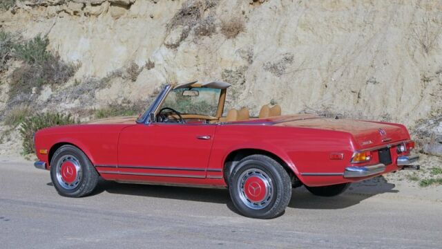 1969 Mercedes-Benz SL-Class 280SL Pagoda - "Signal Red" with Tan Interior - photo 13