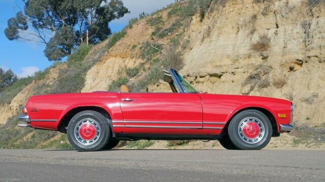 1969 Mercedes-Benz SL-Class 280SL Pagoda - "Signal Red" with Tan Interior - photo 3