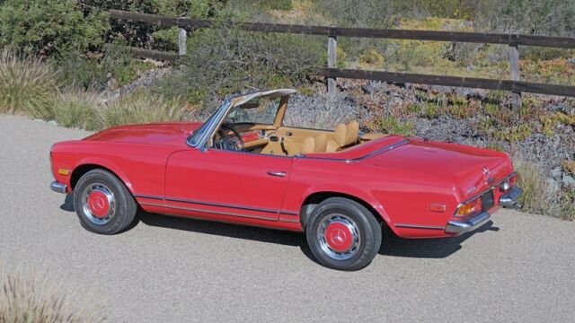 1969 Mercedes-Benz SL-Class 280SL Pagoda - "Signal Red" with Tan Interior - photo 5