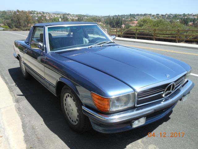 Mercedes Benz 300 SL 1985/86 EURO Model 1985 Mercedes-Benz SL-Class convertible