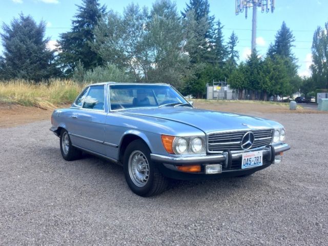 MERCEDES BENZ 350SL 450SL 280SL 190SL 380SL 560SL 500SL AMG CONVERTIBLE HARDTOP 1972 Mercedes-Benz SL-Class ROADSTER SL SUPER LOW MILES ALL ORIGINAL