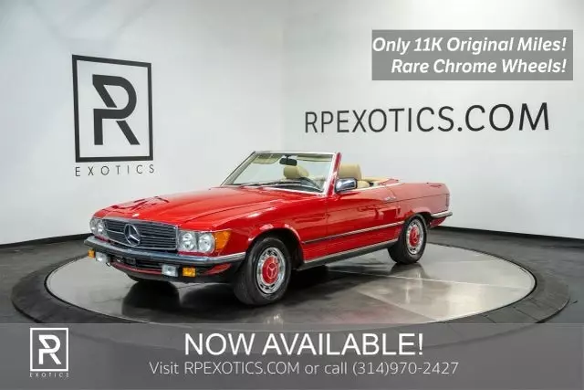1985 Mercedes-Benz 300-Series 380SL Convertible