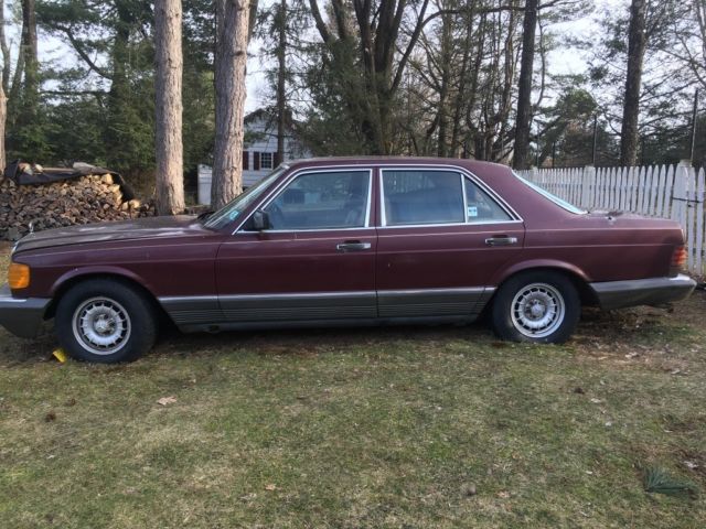 mercedes-benz 380 SE 1985 ~ for parts or restoration 1985 Mercedes-Benz S-Class