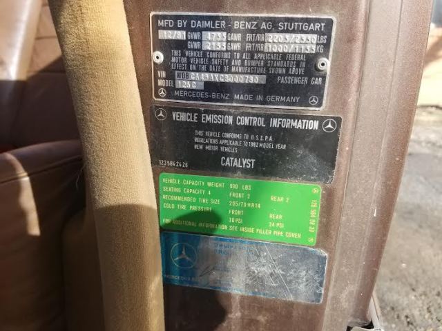 1982 Mercedes-Benz 300-Series 380 SEC - photo 10
