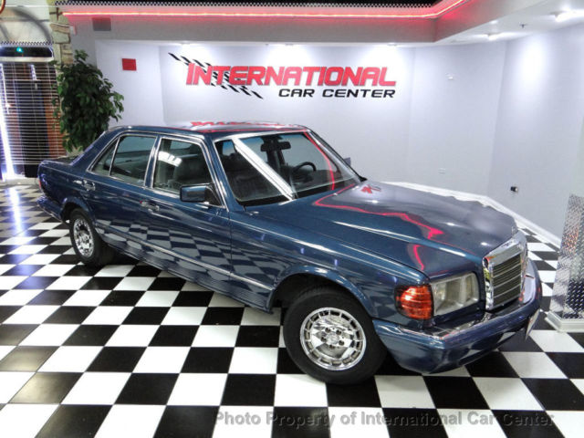 Mercedes Benz 380SE Luxury SWB Sedan Chrome Wheels Kenwood CD Rust Free Nice Uns 1985 Mercedes-Benz 300-Series SE