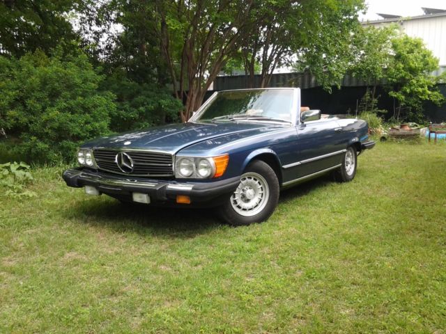 Mercedes-Benz 380SL EURO 1983 Mercedes-Benz SL-Class