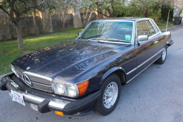 Mercedes Benz 380SLC Coupe 7k Miles 1-Collector Owner VERY RARE R107 560SL 500SL 1981 Mercedes-Benz SL-Class
