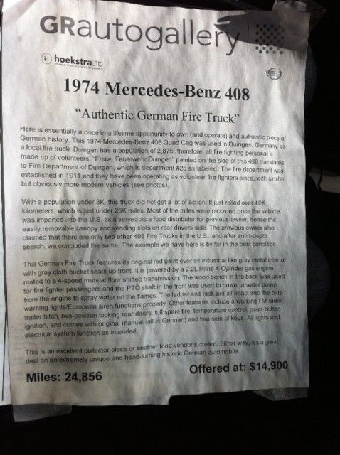 1974 Mercedes-Benz 408 - photo 9