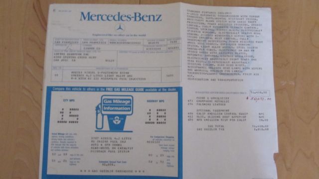 1987 Mercedes-Benz 400-Series - photo 10