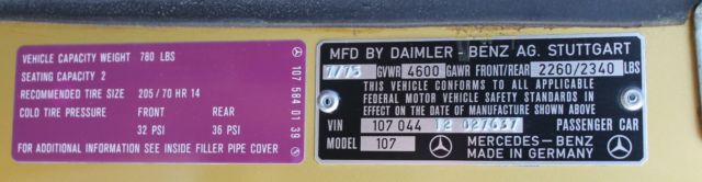 1975 Mercedes-Benz SL-Class - photo 6