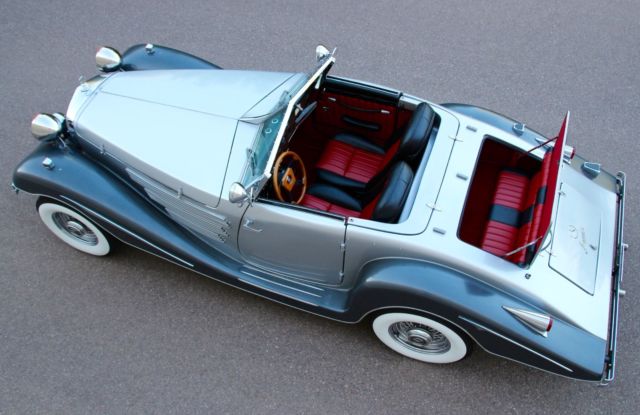 1934 Replica/Kit Makes Mercedes Benz 500K 540K Cabriolet Oldtimer - photo 10