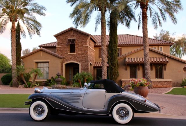 1934 Replica/Kit Makes Mercedes Benz 500K 540K Cabriolet Oldtimer - photo 4