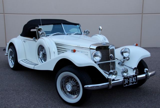 1934 Replica/Kit Makes Mercedes Benz 500K 540K Cabriolet Oldtimer - photo 11