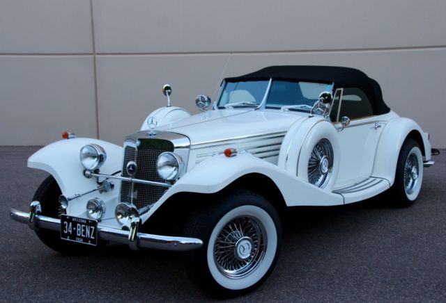 1934 Replica/Kit Makes Mercedes Benz 500K 540K Cabriolet Oldtimer - photo 13