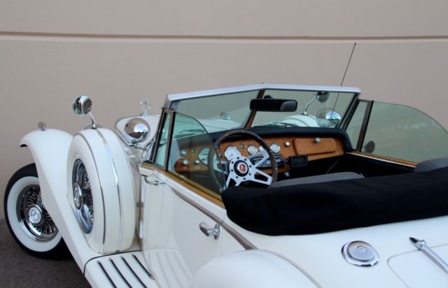 1934 Replica/Kit Makes Mercedes Benz 500K 540K Cabriolet Oldtimer - photo 7