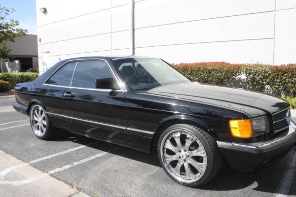 MERCEDES BENZ 560 SEC 2-DOOR COUPE 1989 Mercedes-Benz 500-Series