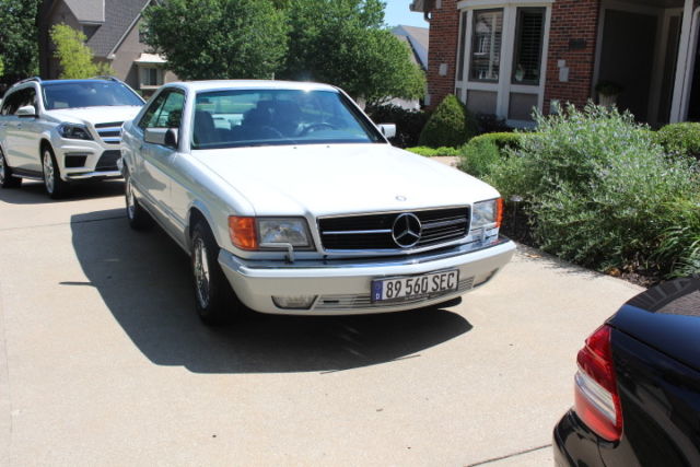 Mercedes Benz - 560 SEC California Car-26 years. Restored. Near Musium Quality! 1989 Mercedes-Benz S-Class