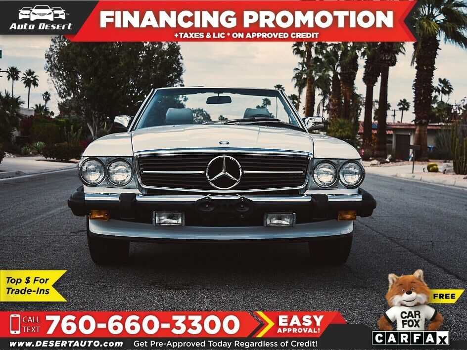 1989 Mercedes-Benz 560 Series ONE Owner 560SL - photo 2