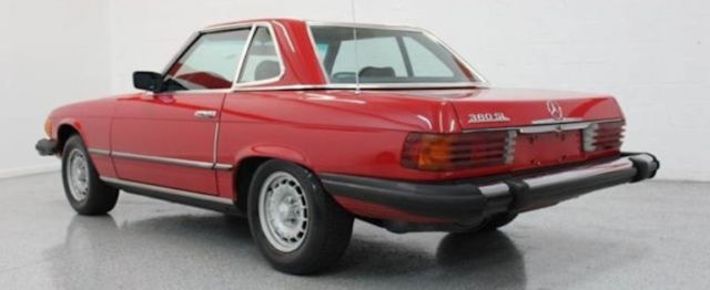 1984 Mercedes-Benz SL-Class 2 Door Cupe Convertible - photo 5